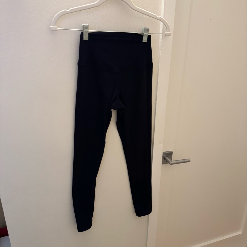 Split59 navy leggings